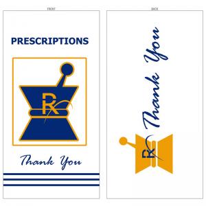 sacos de papel de prescrição e farmácia - Safecare