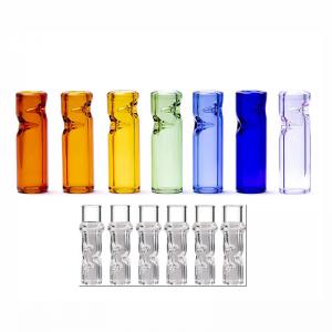 Novo estilo de pontas de filtro de fumaça de vidro pontas de filtro de charuto pontas de vidro em cone - Safecare