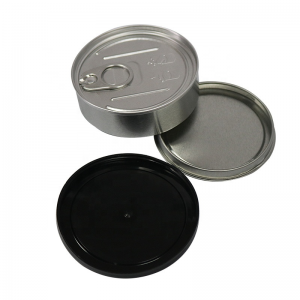 Caixa de metal selada com prensa manual de venda imperdível 3 . latas de 5 gramas com anel fácil de puxar
 - Safecare