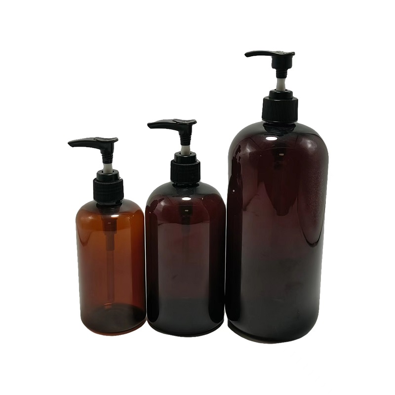 Frasco dispensador de sabonete líquido branco para banheiro, 3 oz, 4 oz, 5 oz e 7 oz para maquiagem