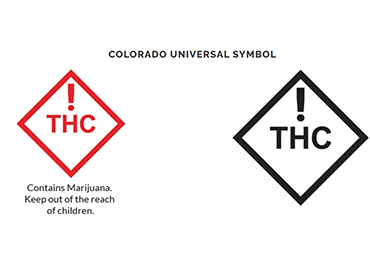 Colorado de Cannabis Etiqueta e Exigência de Embalagem